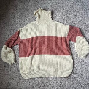 Knit Turtleneck Sweater